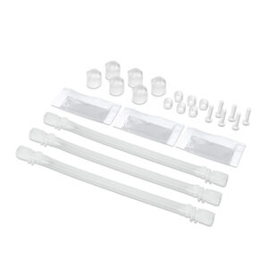 Manguera de rodillo para bomba peristáltica, 3 unidades, con conectores y grasa - uso general - HI920-204