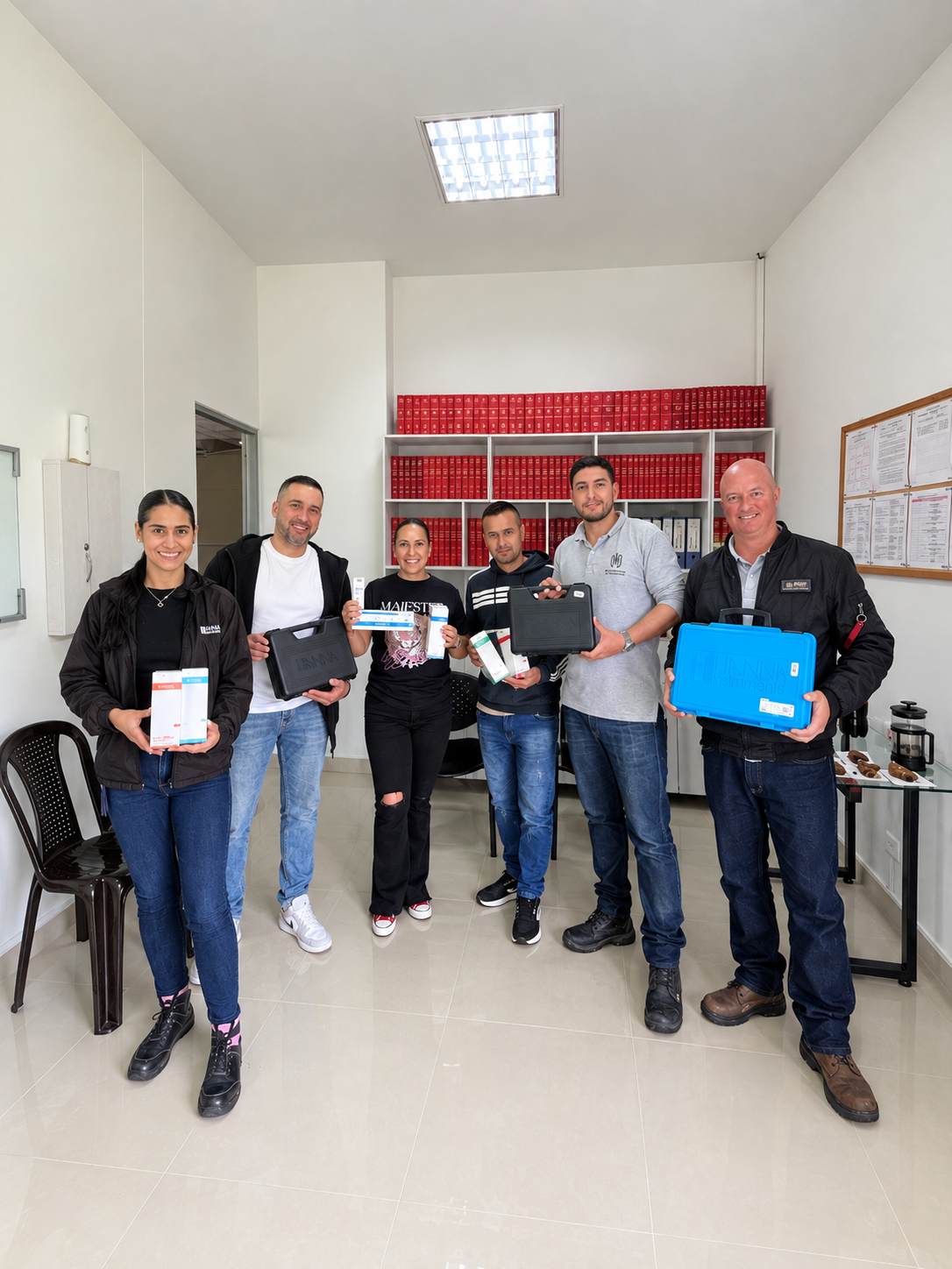Entrega equipos